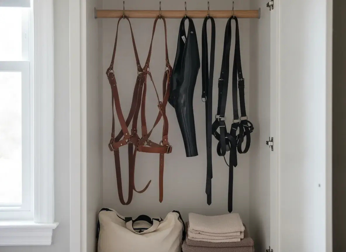 Vệ sinh và bảo quản phụ kiện BDSM bằng da