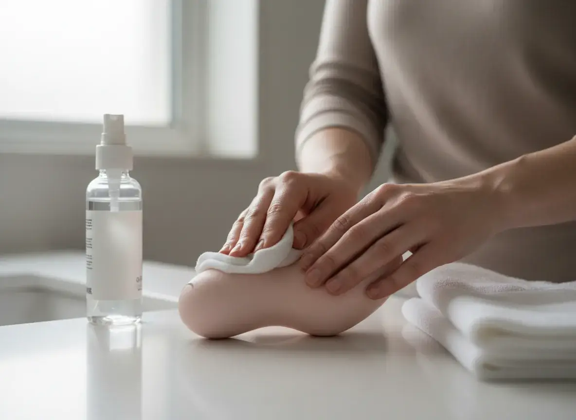 Cách lau chùi đồ chơi tình dục có cổng sạc điện