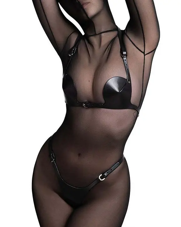 Leather Underwear Harness HN32