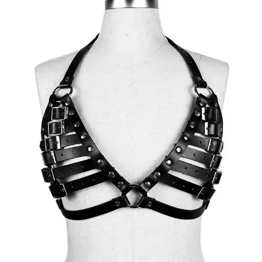 Phụ kiện dây đeo ngực da harness HN24